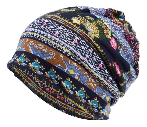 comprar Gorro Unisex Elegante Estampado Holgado Cuello Turbante