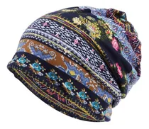 Comprar Gorro Unisex Elegante Estampado Holgado Cuello Turbante