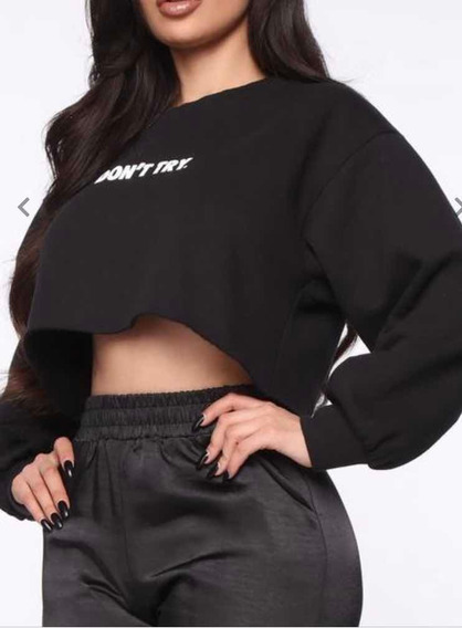 sudaderas tipo crop top