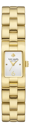 Kate Spade Brookville Reloj De Acero Inoxidable, Oro, Talla.