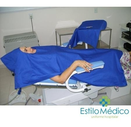 Imagem 3 de 6 de Kit De Paramentação De Cirurgia Odontologicas De Brim Estilo