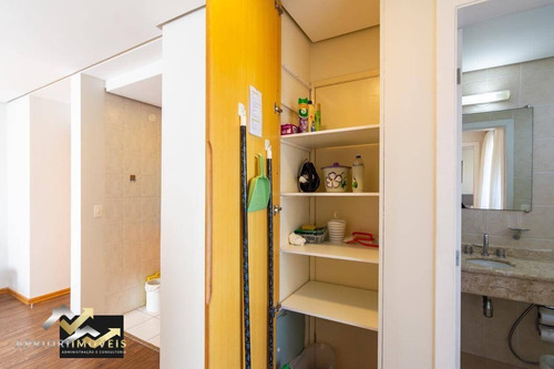 Apartamento Com 1 Dormitório Para Alugar, 44 M² Por R$ 1.480/mês - Centro - Santo André/sp - Ap2409