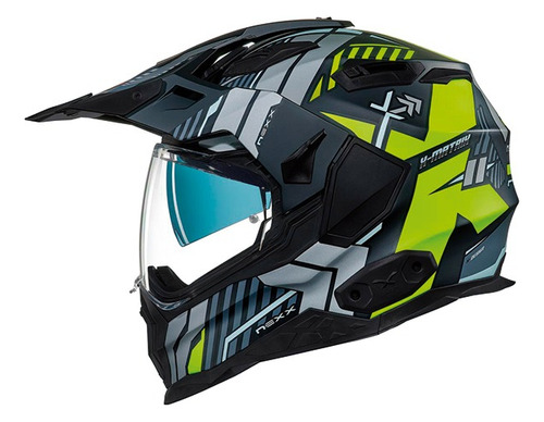 Casco Doble Proposito Nexx X.wed Wild Country Amarillo