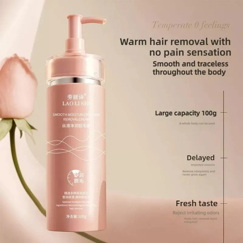 Crema Depilatoria Femenina Sin Dolor Priva Para Partes Íntim