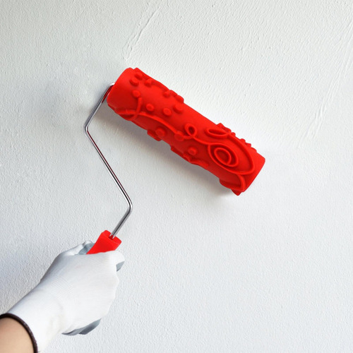 Rodillo De Pintura Para Casa Con Diseño, Rodillo De Textura