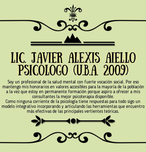 Imagen 6 de 7 de Psicólogo (belgrano Y Online). Terapias Breves - Aptos Psi