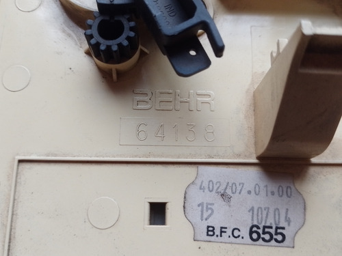 Comando Calefaccion Peugeot 206 Citroen Picasso Behr