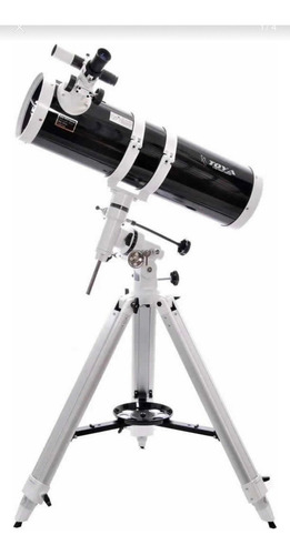 Telescópio Toya 150mm Startec Pro 150st Eq3-5 C/ Camera Wifi Cor Preto E Branco