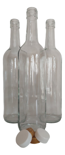 64 Botellas Licoreras 750ml Taparosca