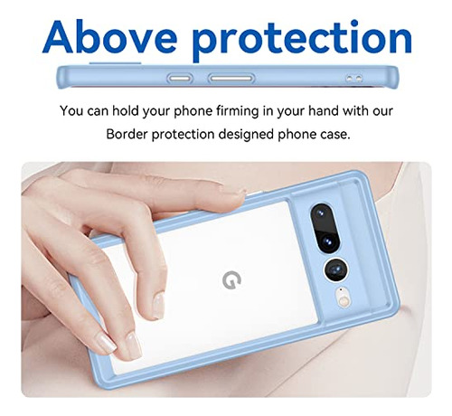 Funda Compatible Con Google Pixel 7 Pro De 6.7 Pulgadas, Tel