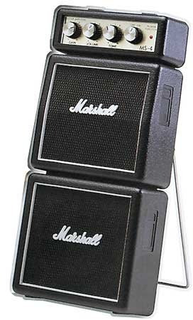 Amplficador Mini Marshall Ms-4 Con Distorsion