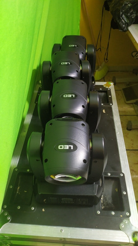 Cabezas Beam Moved Head 100w Prisma 18 Caras 8colores 8 Fig.
