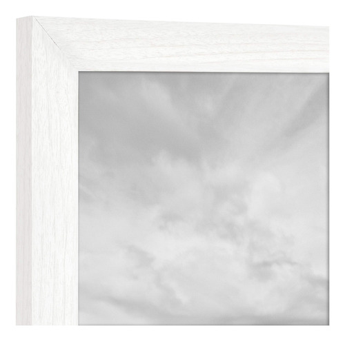 Marcos De Madera Texturizada Blancos 21.59 X 27.94 Cm 2 Unid