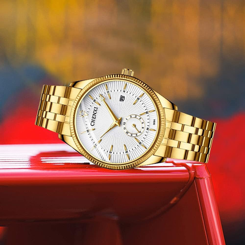 Fanmis Relojes De Pulsera De Oro Analógicos De Lujo Para De