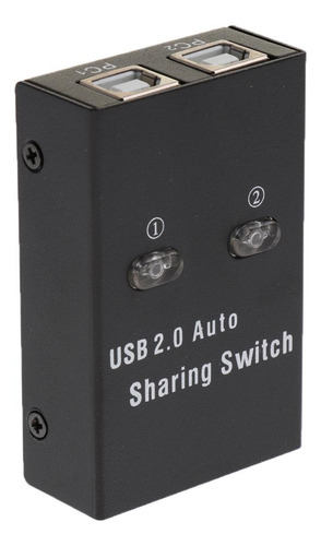 Interruptor De Manual Usb 2.0 2 Computadoras Compartición