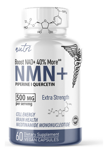 Suplemento En Cápsula Natures Fusion Nmn X 0mg
