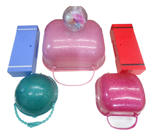 Conjunto Maletas Lol Surprise Bubbly / Case / Glitter Globe (Usado)
