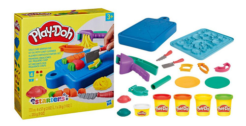 Play Doh Kit Inicial Pequenos Chefs F6904 Hasbro