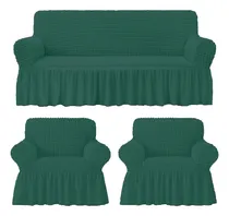 Comprar Funda Polatti Turco 3 + 1 + 1 Turquesa Turco 3-1-1 De 100cm X 180cm Para Juego De 3+1+1 Cuerpos De 3 Cuerpos