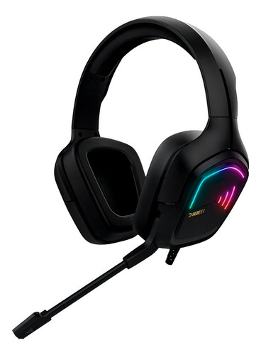Audifonos Gamer Gamdias Hebe E2 Rgb Ps4 Xbox One Usb + 3.5mm Color Negro
