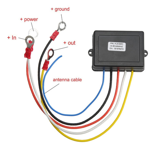 Kit De Control Remoto De Cabrestante De Rescate Inalámbrico