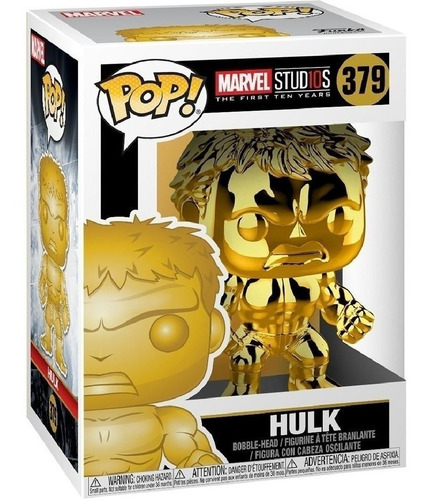 Funko Pop Marvel Ms 10 Hulk 379 Wabro Distribuidora Lv