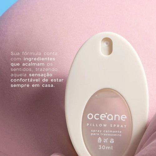 Spray Travesseiro Óleo De Jasmim Océane Travel Pillow 30ml