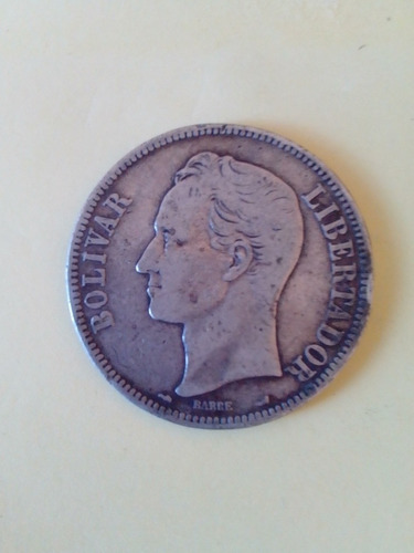 Moneda De Plata Para Colección Del Año 1911