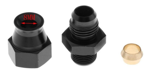 Cnc Aluminio 5/16 8mm Tubo A 6 An Macho Adaptador Con