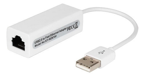 Tarjeta De Red Rj45 Usb Externa Ethernet Lan De Pc Notebook