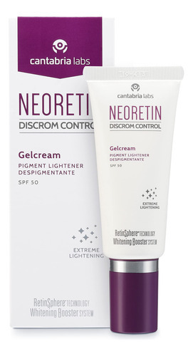 Neoretin Crema De Gel Despigmentante Spf50 1.4fl Oz