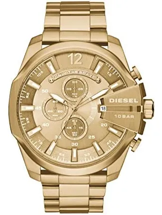 Reloj diesel dorado hombre new arrivals