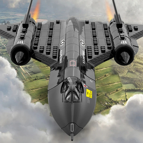 Blocos De Construção Técnicos Criativos De Aviões De Combate