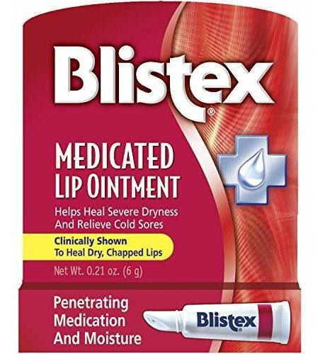 Blistex Lip Medicado Ungüento Para La Sequedad Y El Herpes L