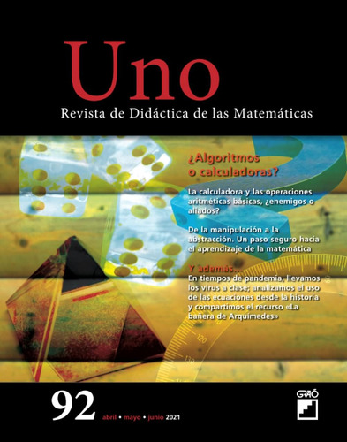 Libro: ¿algoritmos O Calculadoras? (uno. Revista De Didáctic