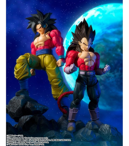 Pack Goku Y Vegeta Ssj4 Sh Figuarts Sellados