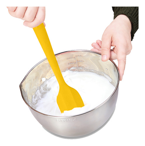 5pcs Espátula De Silicona Integrada De Calidad Alimentaria