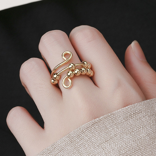 Anillos De Ansiedad Delicados Y Resistentes Al Desgaste, Acc