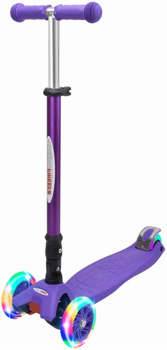 Scooters For Kids Deluxe Kick Scooter Plegable 4 Altura...