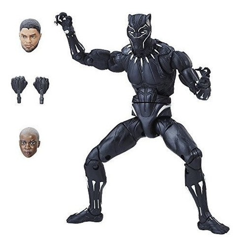 Marvel Black Panther Legends Series Pantera Negra, 6 Pulgada