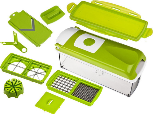 Genius Nicer Dicer Plus Pica Raya Pela Frutas Verduras Tv