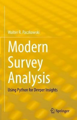 Libro Modern Survey Analytics : Using Python For Deeper I...