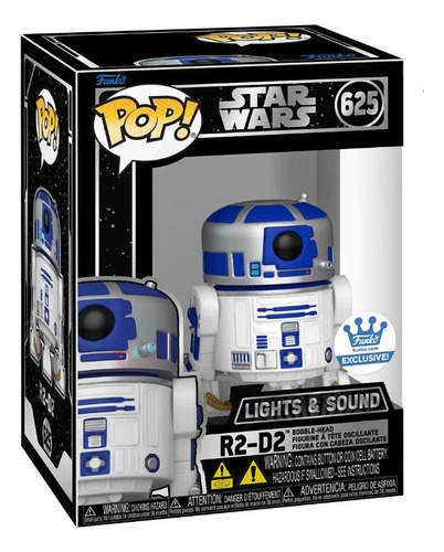 Funko Pop - Star Wars - R2 D2 - (625) Luz Y Sonido Funkoshop