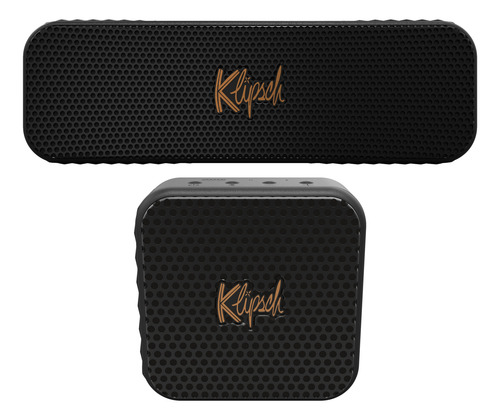Klipsch Paquete City Series Bocinas Detroit + Austin Negro