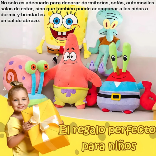 Spongebob Plush Toys Set 5 Super Soft Characters