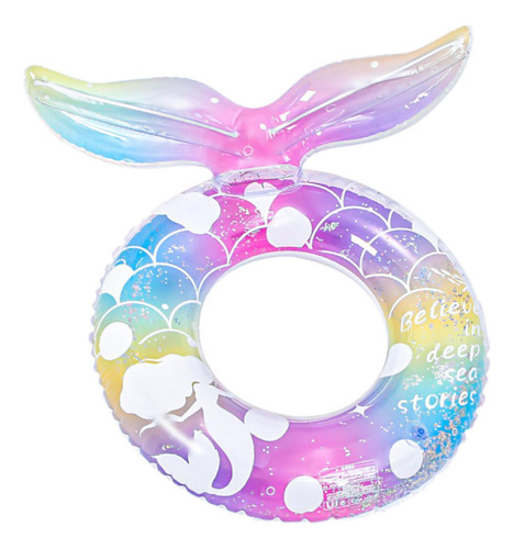 Flotador Inflable De Sirena Para Anillo De Natación