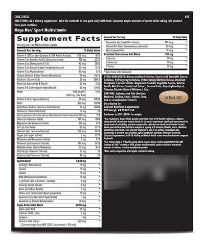 Gnc Amp Strength Vitapak 30pack ,