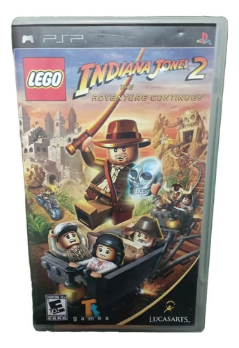 Juego Lego Indiana Jones 2 The Adventure Continues Para Psp