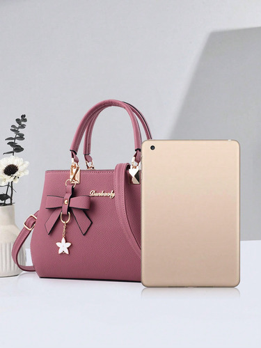Juego De Bolso Y Cartera Clásico De Señora De Dos Piezas