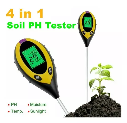 Regar las plantas y saber usar un medidor de humedad y pH. 